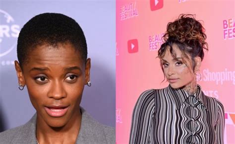 letitia wright gay|Kehlani And Letitia Wright Were Dancing Together At A London。